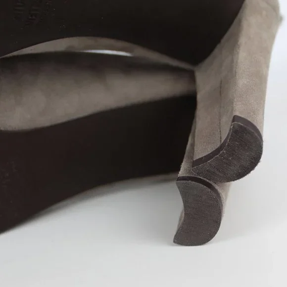 New STUART WEITZMAN Mitten Suede Bootie, Topo, US 11